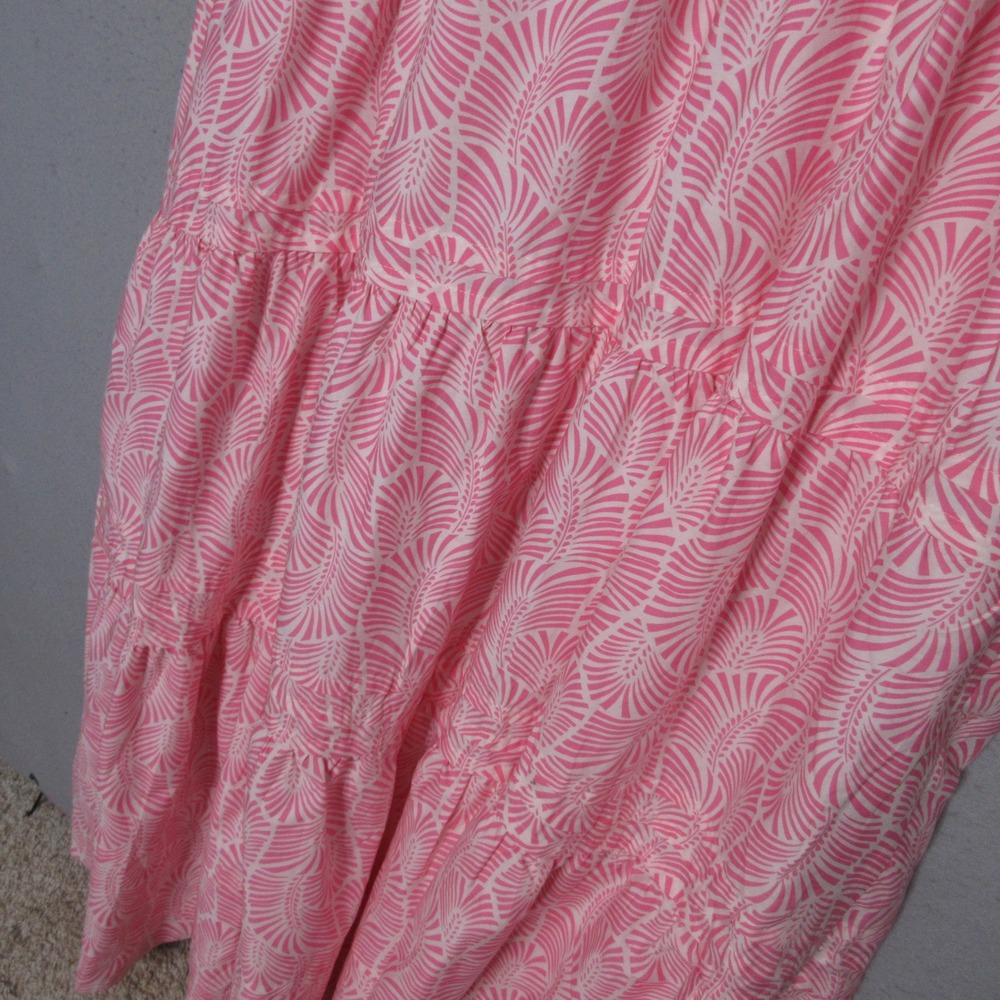 Anthropologie Somerset Dress 3X Raspberry Pink Tiered Boho Cottage Core NWT - Picture 11 of 11